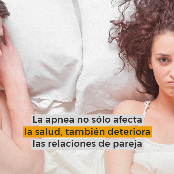 La apnea no sólo afecta la salud, también deteriora las relaciones de pareja