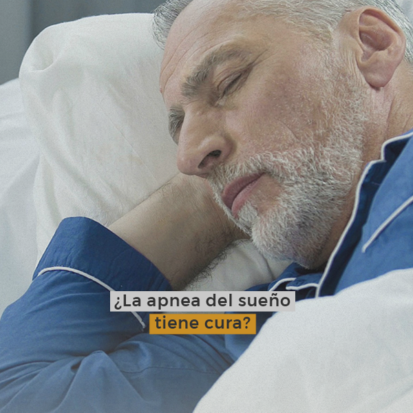 ¿La apnea del sueño tiene cura?