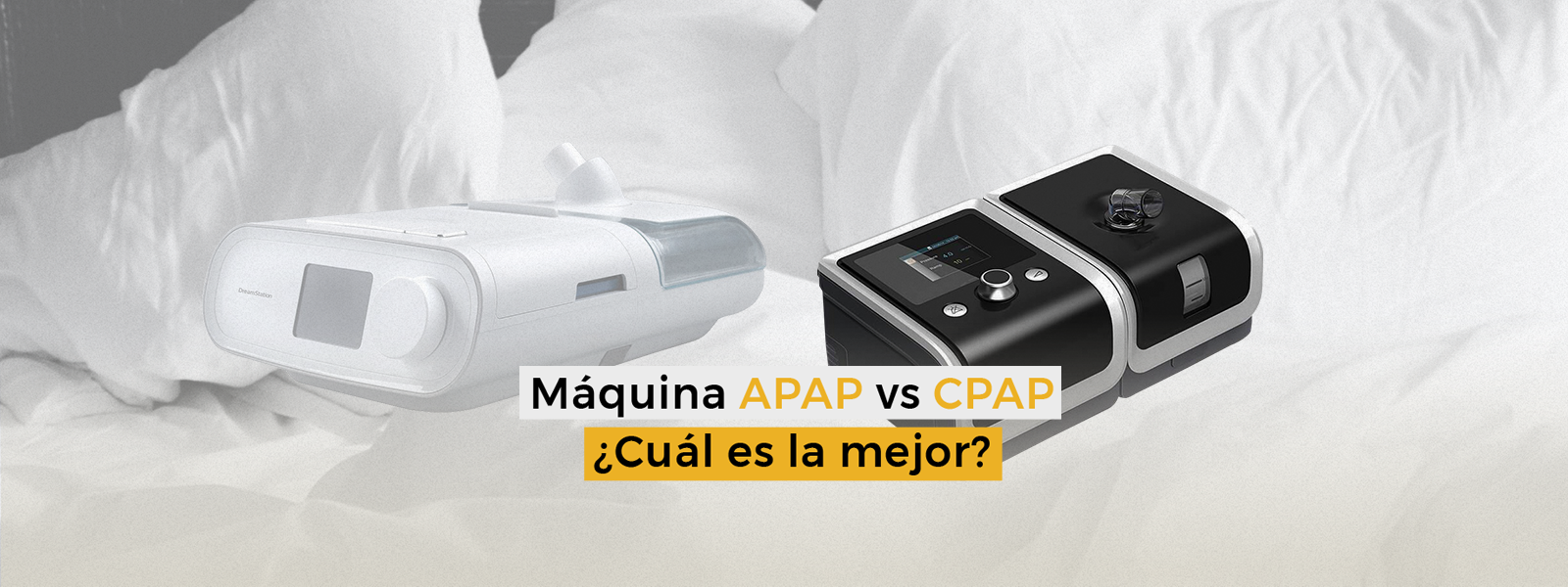 Diferencias entre una máquina CPAP y un equipo APAP