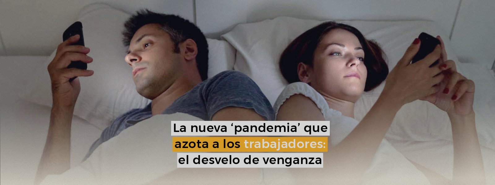 El desvelo y el insomnio al dormir