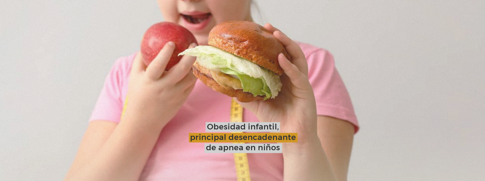 Obesidad infantil, principal desencadenante de apnea en niños